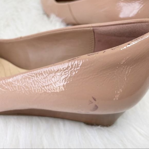 🎉SOLD🎉CLARKS Artisan VENDRA BLOOM WOMENS WEDGE PUMP Size 7 - Picture 8 of 16